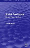 Soviet Psychology di John McLeish edito da Taylor & Francis Ltd