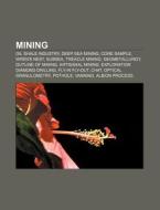 Mining: Oil Shale Industry, Deep Sea Mining, Core Sample, Wren's Nest, Subsea, Treacle Mining, Geometallurgy, Outline of di Source Wikipedia edito da BOOKS LLC