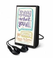 Say What You Will di Cammie McGovern edito da HarperCollins Publishers