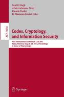 Codes, Cryptology, and Information Security edito da Springer International Publishing