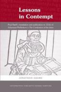 Lessons in Contempt di Jonathan Adams edito da University Press of S.Denmark