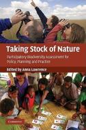 Taking Stock of Nature di Anna Lawrence edito da Cambridge University Press