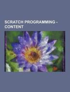 Scratch Programming - Content di Source Wikia edito da University-press.org