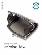 Criminal Law di Michael Jefferson edito da Pearson Education Limited