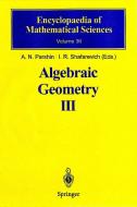 Algebraic Geometry 3 edito da Springer-Verlag GmbH