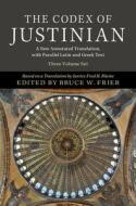 The Codex of Justinian 3 Volume Hardback Set di Fred H. Blume edito da Cambridge University Press