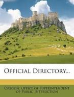 Official Directory... edito da Nabu Press
