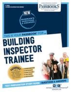 Building Inspector Trainee di National Learning Corporation edito da NATL LEARNING CORP