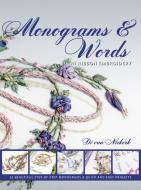 Monograms and Words di Di van Niekerk edito da Search Press Ltd