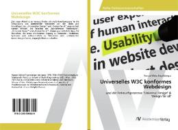 Universelles W3C konformes Webdesign di Roman Weiss-Engelsberger edito da AV Akademikerverlag