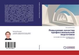 Povyshenie Kachestva Professional'noy Podgotovki di Ryzhkova Nataliya edito da Lap Lambert Academic Publishing