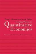 Theory, Measurement and Policy edito da Academic Foundation