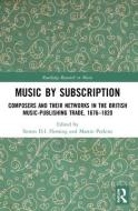 Music By Subscription edito da Taylor & Francis Ltd