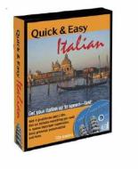 Quick & Easy Italian di Dover Publications Inc edito da Dover Publications Inc.