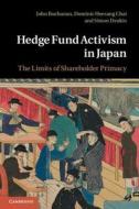 Hedge Fund Activism in Japan di John Buchanan edito da Cambridge University Press