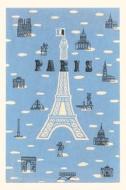 Vintage Journal Eiffel Tower and Various Paris Motifs edito da LIGHTNING SOURCE INC