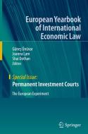 Permanent Investment Courts edito da Springer International Publishing
