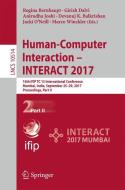 Human-Computer Interaction - INTERACT 2017 - Part II edito da Springer-Verlag GmbH
