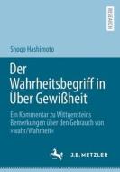 Der Wahrheitsbegriff in Über Gewißheit di Shogo Hashimoto edito da Springer Berlin Heidelberg