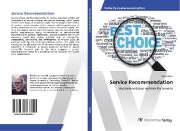 Service Recommendation di Ilker Baltaci edito da AV Akademikerverlag