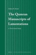 The Qumran Manuscripts of Lamentations: A Text-Critical Study di Gideon Kotze edito da BRILL ACADEMIC PUB