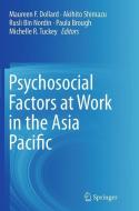 Psychosocial Factors at Work in the Asia Pacific edito da Springer Netherlands