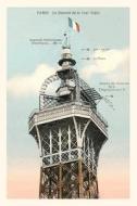 Vintage Journal Top of the Eiffel Tower edito da LIGHTNING SOURCE INC