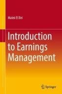 Introduction to Earnings Management di Malek El Diri edito da Springer-Verlag GmbH
