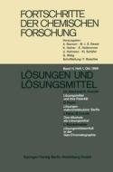 Fortschritte der chemischen Forschung di F. G. Fischer, H. W. Kohlschütter, K L Schäfer edito da Springer Berlin Heidelberg