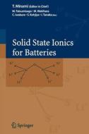 Solid State Ionics for Batteries edito da Springer Japan