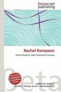 Rachel Kempson edito da Betascript Publishing