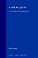 Water Projects: A Commercial and Contractual Guide di Jeffrey Delmon edito da BRILL ACADEMIC PUB