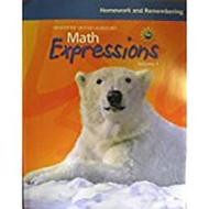 Math Expressions: Homework and Remembering Consumable Volume 1 Level 4 edito da STECK VAUGHN CO