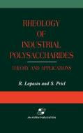 Rheology of Industrial Polysaccharides: Theory and Applications di Romano Lapasin, Sabrina Pricl edito da Springer US