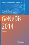 Genedis 2014 edito da Springer International Publishing Ag