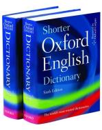 Shorter Oxford English Dictionary di Oxford Dictionaries edito da Oxford University Press