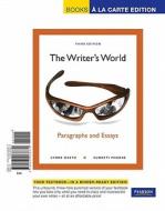 The Writer's World: Paragraphs and Essays [With Access Code] di Lynne Gaetz, Suneeti Phadke edito da Longman Publishing Group