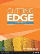 Cutting Edge Intermediate Students' Book with DVD di Araminta Crace, Jonathan Bygrave, Peter Moor, Sarah Cunningham edito da Pearson Longman