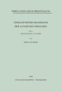 Vergleichende Grammatik Der Altaischen Sprachen: Vergleichende Lautlehre di Nicholas Poppe edito da Harrassowitz