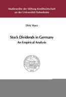 Stock Dividends in Germany edito da Wissenschaft & Praxis