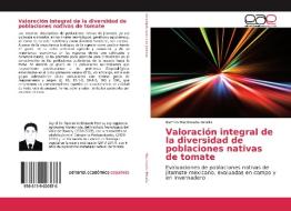Valoración integral de la diversidad de poblaciones nativas de tomate di Ramiro Maldonado-Peralta edito da EAE