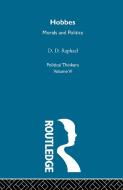 Hobbes di D. D. Raphael edito da Routledge