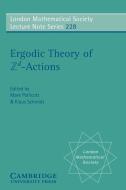 Ergodic Theory of ZD Actions edito da Cambridge University Press