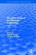 The Civil Code of the Russian Federation di Peter B. Maggs edito da Taylor & Francis Ltd