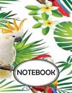 Notebook: Dot-Grid, Graph, Lined, Blank Paper: Colorful Parrot: Notebook Journal, Notebook Marble, Notebook Paper, Diary, 8.5 X di Ethan Rhys edito da Createspace Independent Publishing Platform