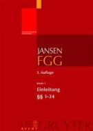 Einleitung; 1-34 Fgg edito da Walter de Gruyter