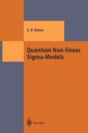 Quantum Non-linear Sigma-Models di Sergei V. Ketov edito da Springer Berlin Heidelberg