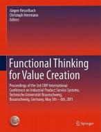 Functional Thinking for Value Creation edito da Springer-Verlag GmbH