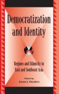 Democratization and Identity di Susan J. Henders edito da Lexington Books