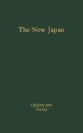 The New Japan, Government and Politics. di Harold Scott Quigley, John E. Turner, Unknown edito da Greenwood Press